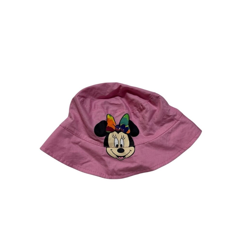Disney Minnie Mouse Girl's Pink Summer Bucket Hat